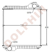Load image into Gallery viewer, JCB Radiator - 490 x 520 x 101 mm Radiator
