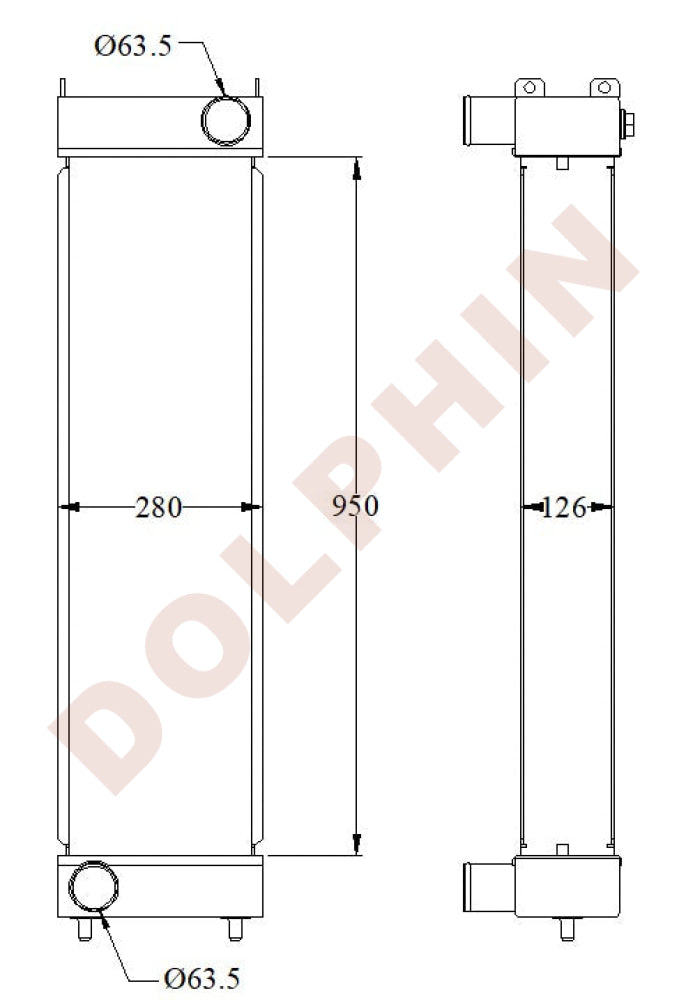 KOMATSU CAC - Radiator
