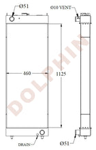 Cargar imagen en el visor de la galería, KOMATSU Radiator - 1125 x 460 x 101 mm - Radiator
