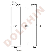 Load image into Gallery viewer, Komatsu Radiator
