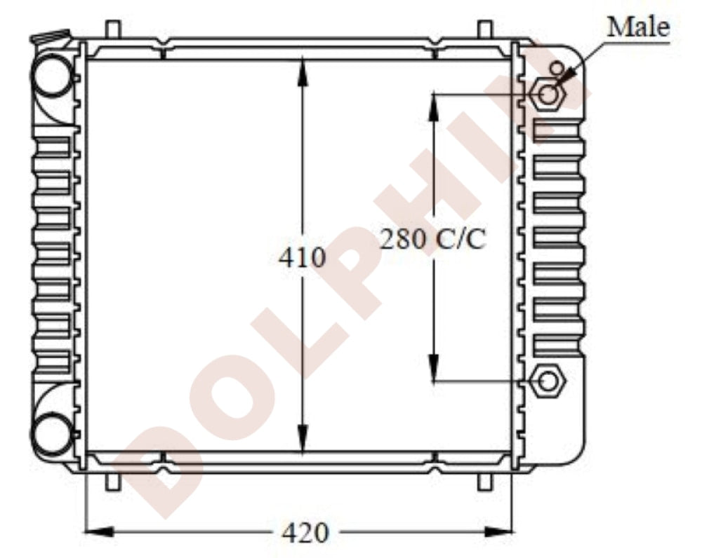 Radiator For Land Rover