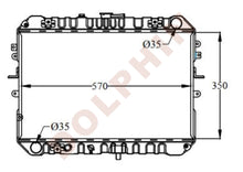 Load image into Gallery viewer, Mazda Radiator 1988-
