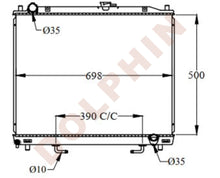 تحميل الصورة إلى عارض المعرض، Mitsubishi Radiator 2000-2006
