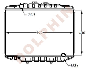 Mitsubishi Radiator