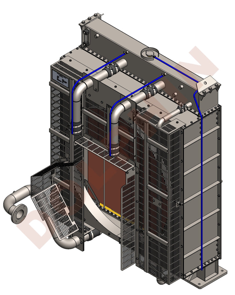 MITSUBISHI Radiator - S12A2PTA50Hz1500rpm STANDBY Ambient Temp 50C Radiator