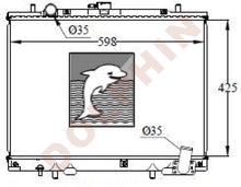 تحميل الصورة إلى عارض المعرض، Mitsubishi Radiator Year 1996-2001
