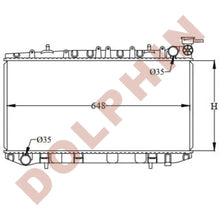 Load image into Gallery viewer, NISSAN RADIATOR - 2.0 D 1.8 i 16V (1995-1990) 320 x 648 x 16 mm Radiator
