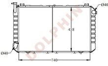 تحميل الصورة إلى عارض المعرض، NISSAN RADIATOR - 2.8 TD (1988-1991) 740 x 458 x 30 mm Radiator
