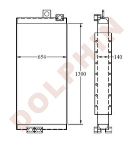 Oil Cooler For Driltech