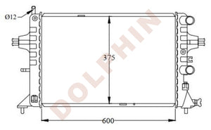 Opel Radiator 1998-