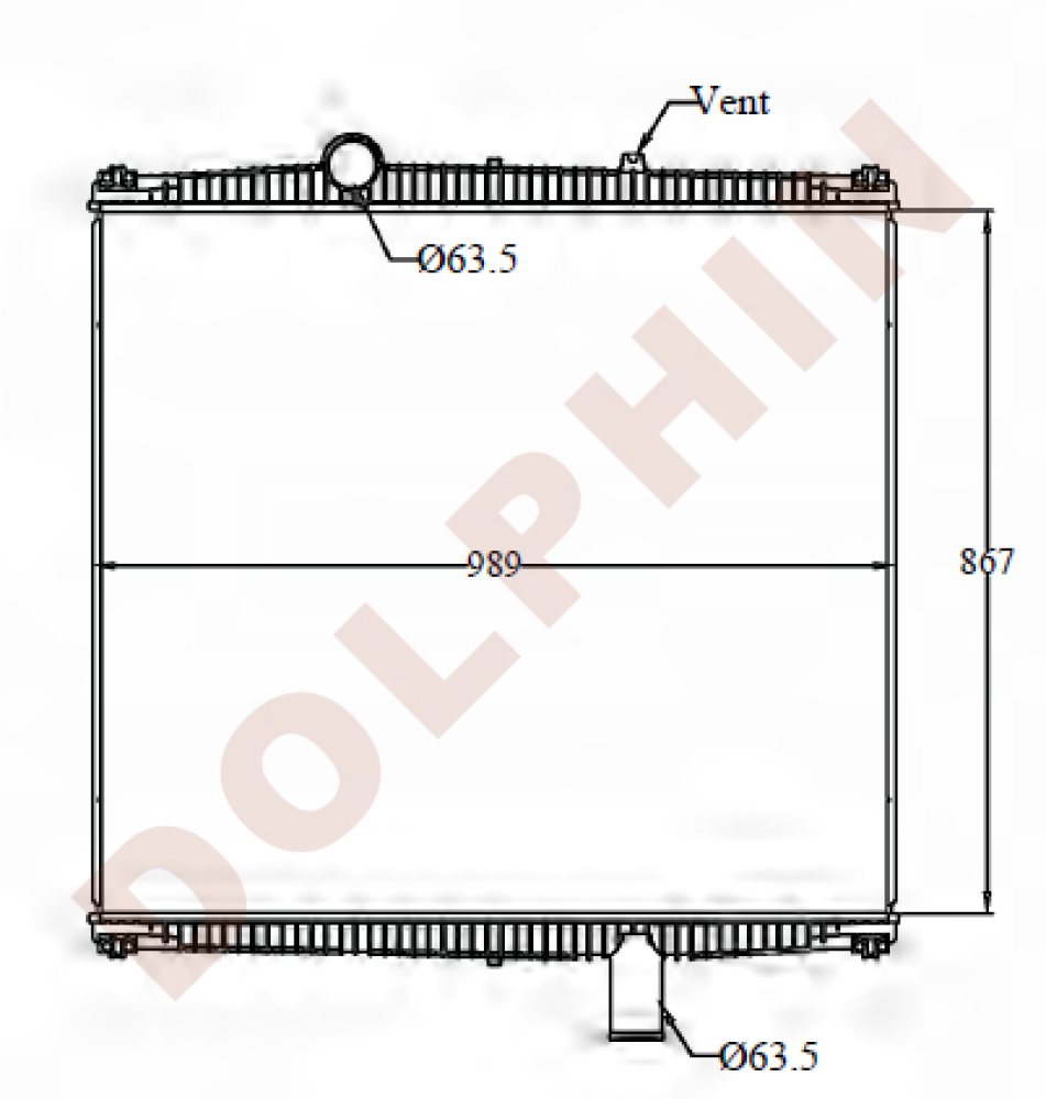 PETERBILT Radiator - 4600, 490, 5000, 8100, 579, KENWORTH T680 (2018 ...