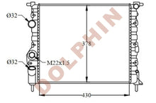 تحميل الصورة إلى عارض المعرض، RENAULT RADIATOR - 1.6 I 1.4 I 1.2 i 16V 1.0 i 16V 1.4 i 16V 1.5 dCi 1.6 i 16V 1.9 dTi (2001-2008) 430 x 378 x 28 mm
