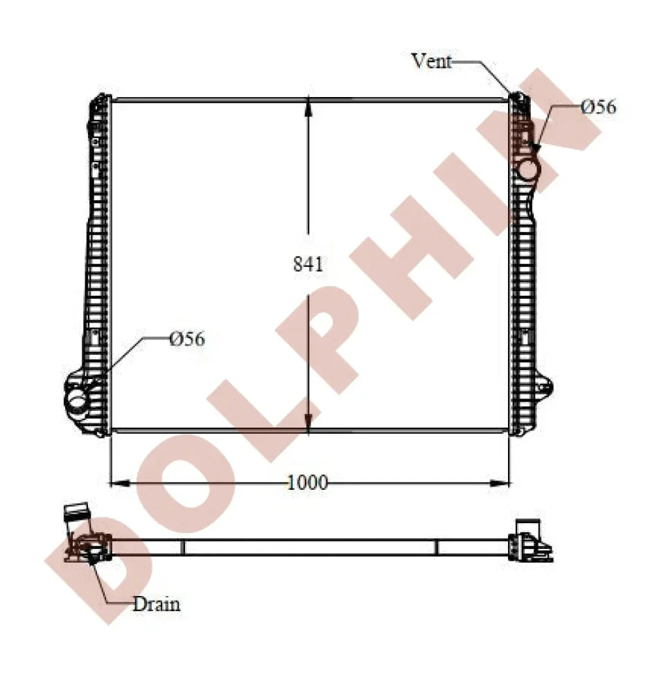 SCANIA G SERIES G280 Radiator - 2018 | Dolphin Catalogue