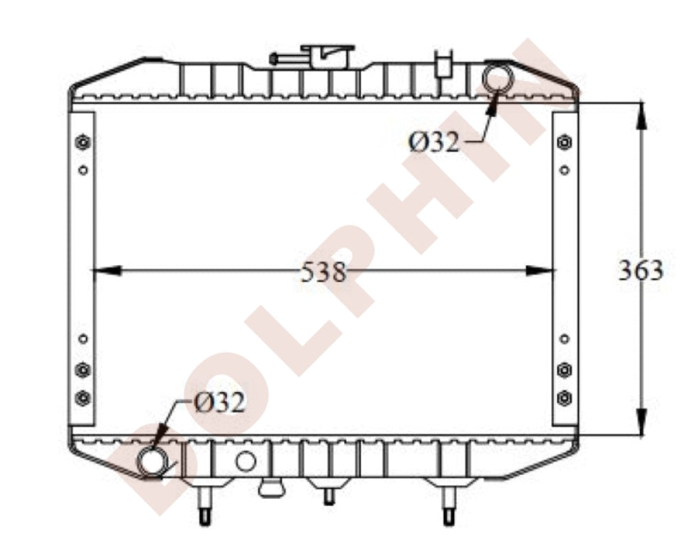 Taxi Radiator 1997-