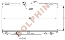 Load image into Gallery viewer, TOYOTA RADIATOR - 1.3 12V 1.6 i 16V 1.8 i 16V 1.5 i 16V (1992-2001) 345 x 638 x 16 mm Radiator
