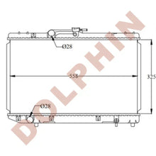 تحميل الصورة إلى عارض المعرض، TOYOTA RADIATOR - 1.3 12V 1.3 i 12V 1.3 i 16V (1989-1997) 325 x 558 x 26 mm Radiator
