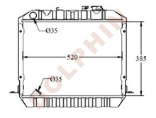 Load image into Gallery viewer, Toyota Radiator 1985-1987
