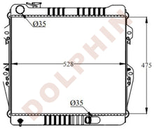 Load image into Gallery viewer, Toyota Radiator 1988-1997 Aluminum Plastic / 475 X 528 36 Mm
