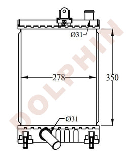 Toyota Radiator 2005-