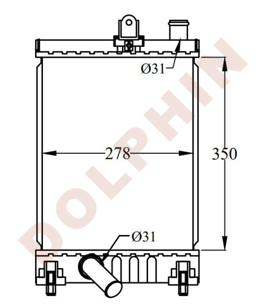 Toyota Radiator 2005-