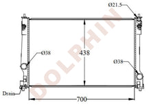 Load image into Gallery viewer, Radiator For Toyota Year 2018-
