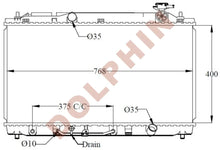 Cargar imagen en el visor de la galería, TOYOTA RADIATOR - 3.5 i V6 24V (2005-) 400 x 768 x 32 mm Radiator
