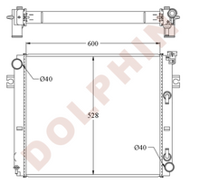 Cargar imagen en el visor de la galería, TOYOTA Radiator - 8FD 8FG40N - 600 x 528 x 54 mm - Radiator
