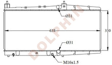 Cargar imagen en el visor de la galería, Toyota Radiator 2002-2004
