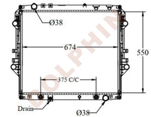Load image into Gallery viewer, Radiator For Toyota Year 2015-
