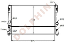 Load image into Gallery viewer, TOYOTA RADIATOR - HYBRID 2.5L (2018-2019) 699 x 454 x 16 mm Radiator
