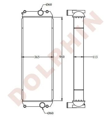 VOLVO Radiator, | Dolphin Catalogue