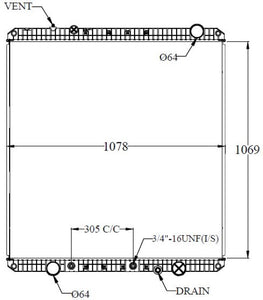 FREIGHTLINER Radiator, Year 2013-