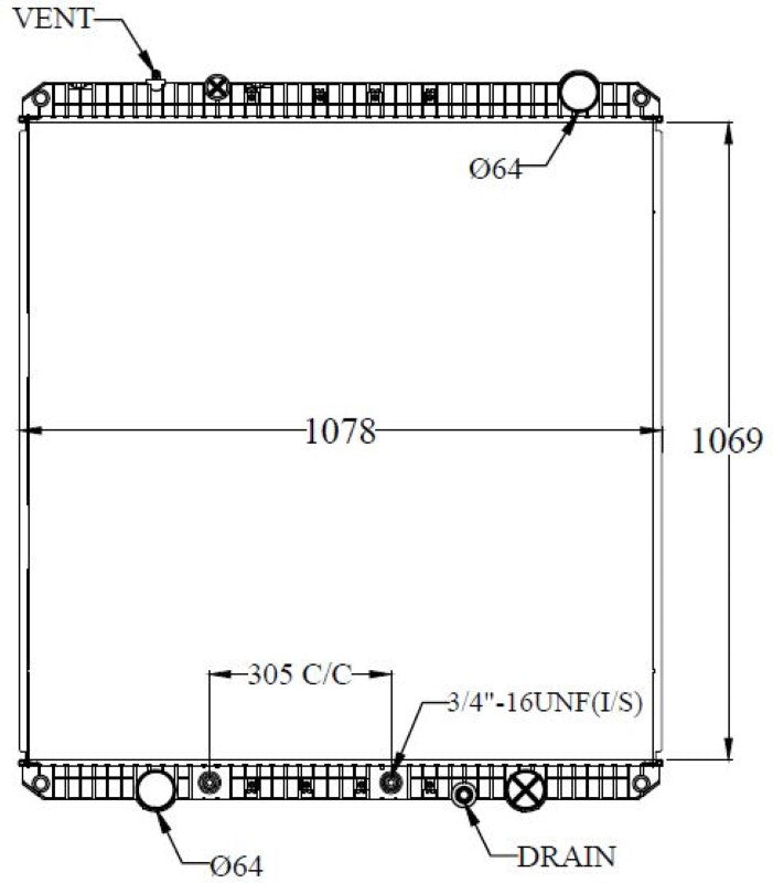 FREIGHTLINER Radiator, Year 2013-