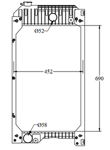 PERKINS Radiator,