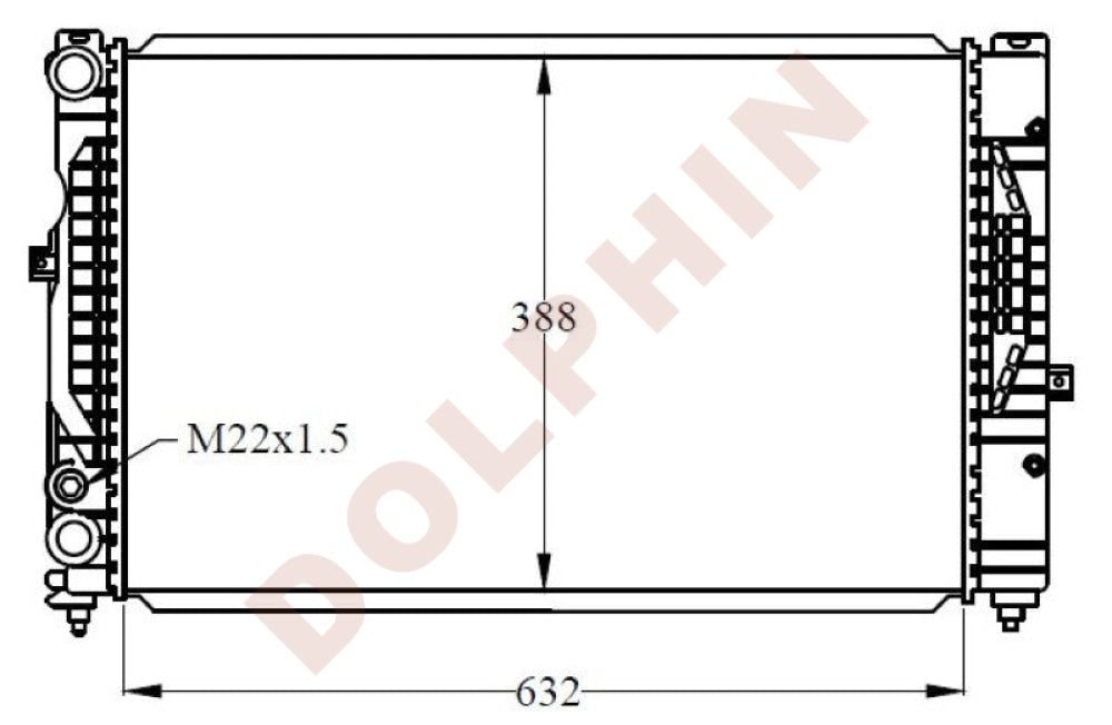 Audi Radiator Year 1994-2003