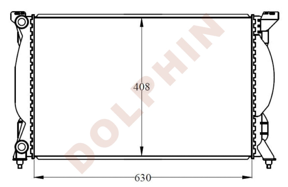 AUDI Radiator, 2001-2009 | Dolphin Catalogue