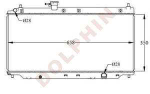 Honda Radiator 2003-