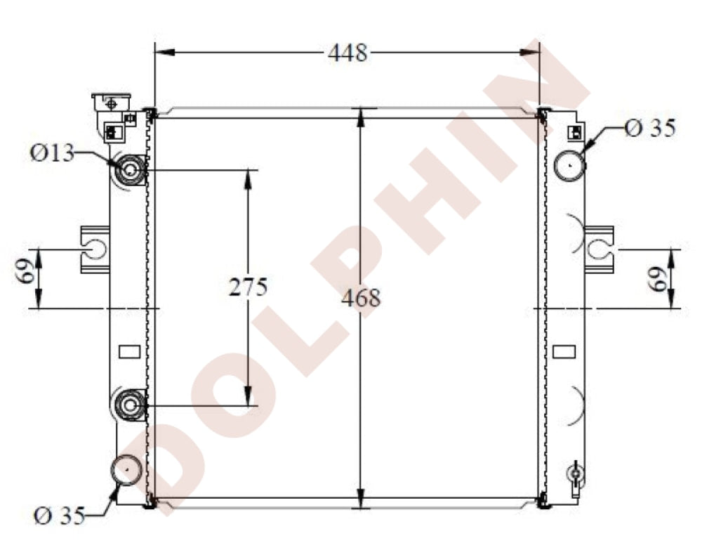 Radiator For Caterpillar