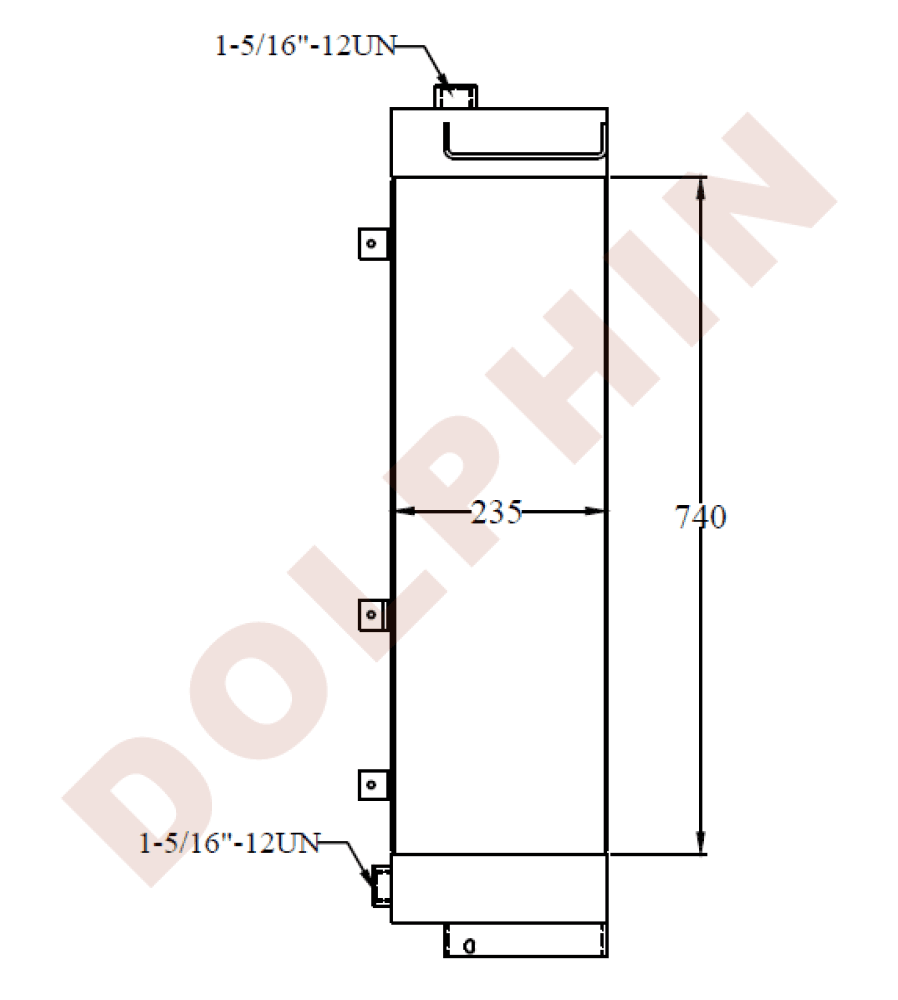 Sweeper Machine Oil Cooler